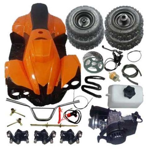 Купить комплект для сборки квадроцикла Anaconda 49cc