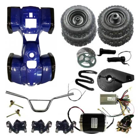 Купить комплект для самостоятельной сборки квадроцикла Torino 800W