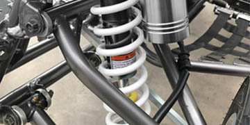 Передняя подвеска на двойных А-образных рычагах