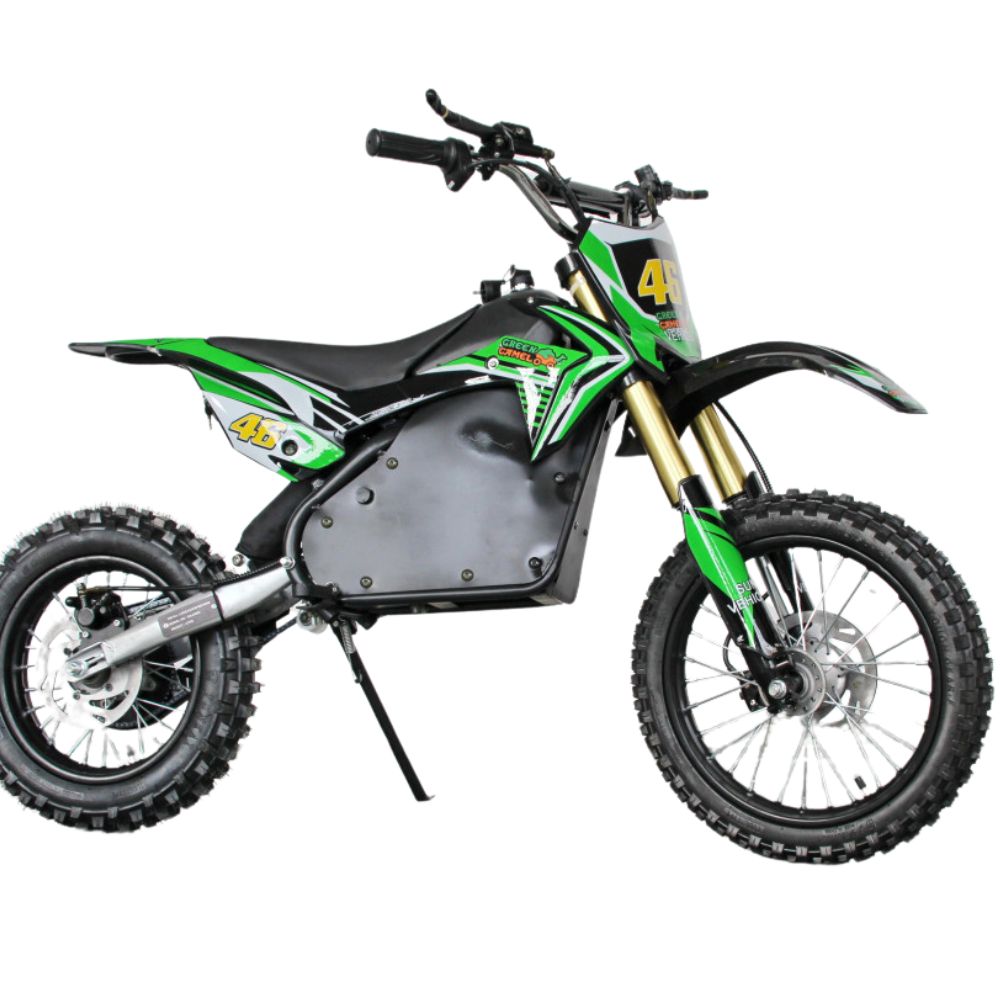 Электромотоцикл GreenCamel Питбайк DB500, 48V 1500W R14/R12