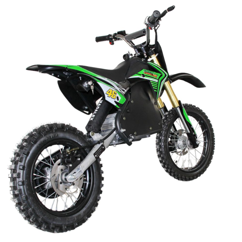 Электромотоцикл GreenCamel Питбайк DB500, 48V 1500W R14/R12