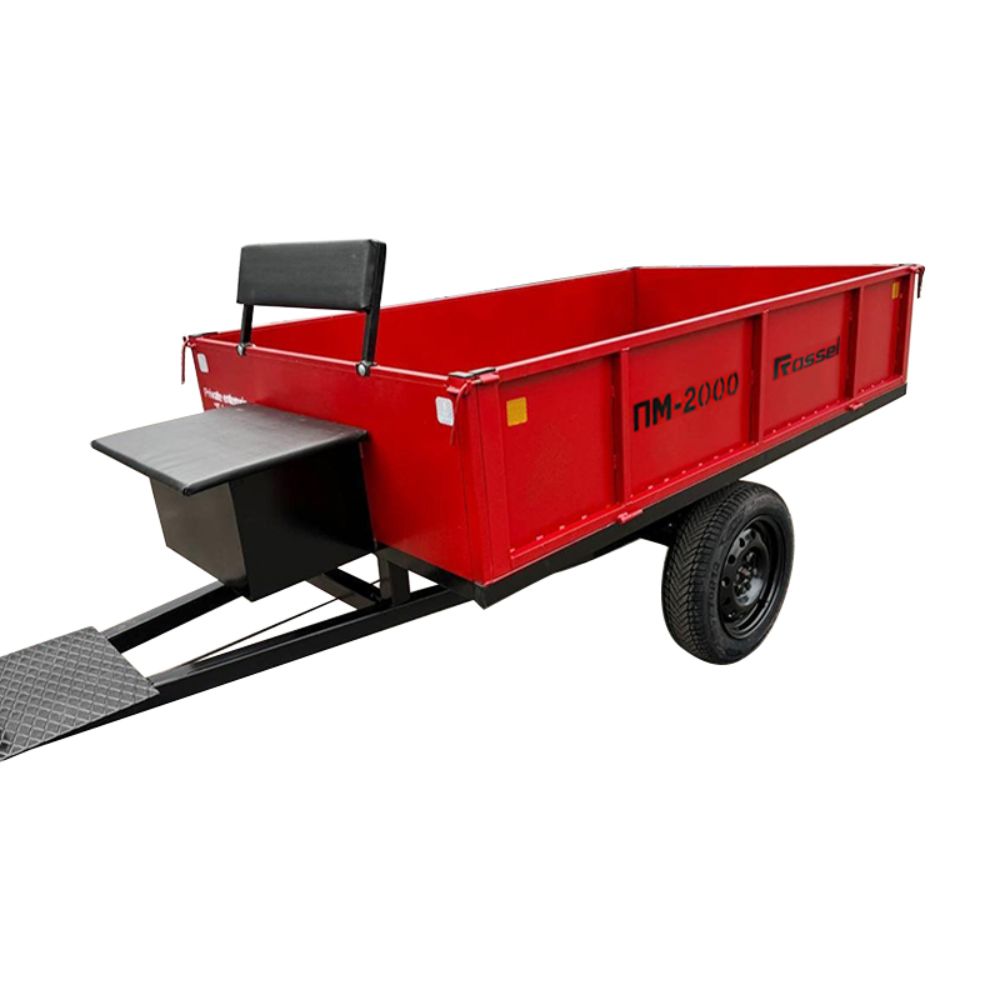 Купить прицеп Rossel ПМ-2000 для мотоблока  
