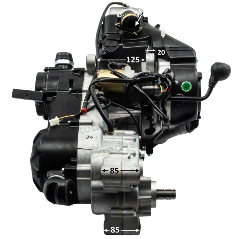 Двигатель 200 см3 163QMK с балансиром