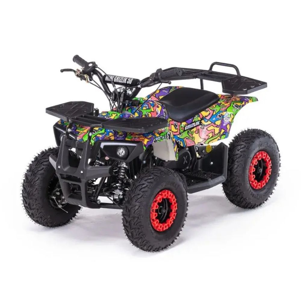 Купить детский бензиновый квадроцикл MOTAX GRIZLIK MINI ES BW