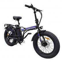 Электровелосипед HIPER KEMONO KUROSAI NEW BF220 (R20FAT 500W 48V) складной, 7скор